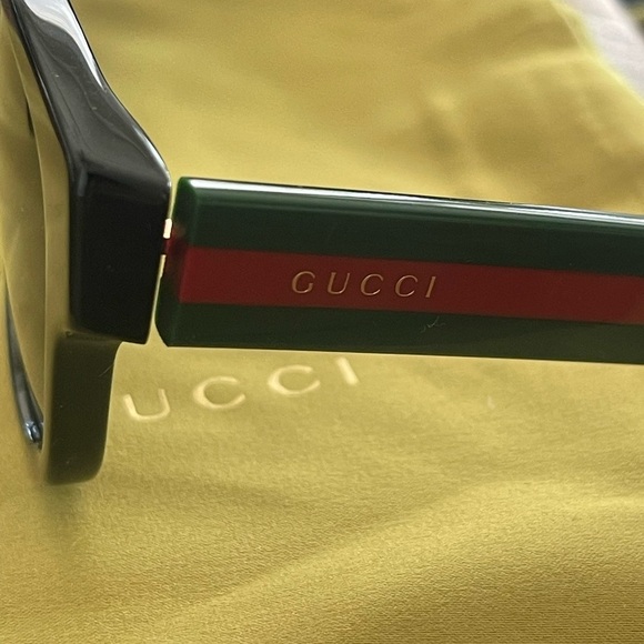 Gucci sunglasses frames GG0343O prescription glasses. Lenses have prescription. main image 9